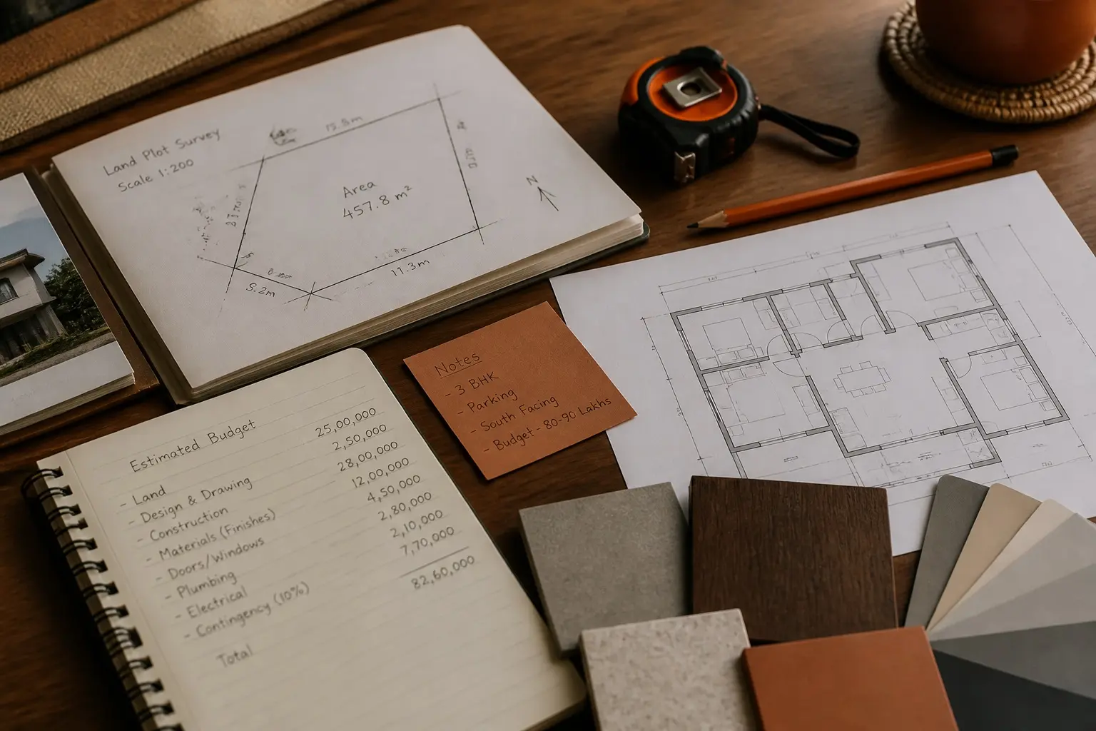 Planning tools for land, cost, and construction decisions